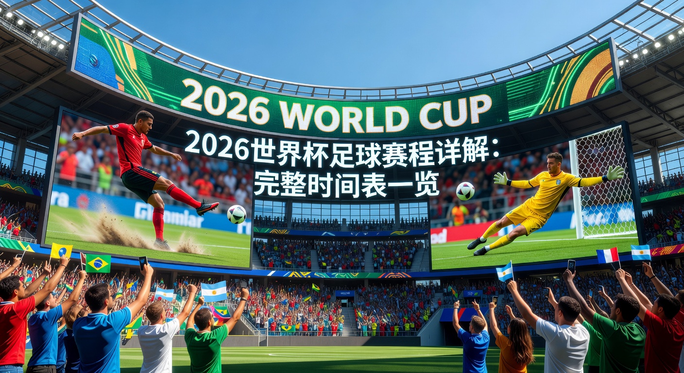 2026世界杯足球赛程详解：完整时间表一览