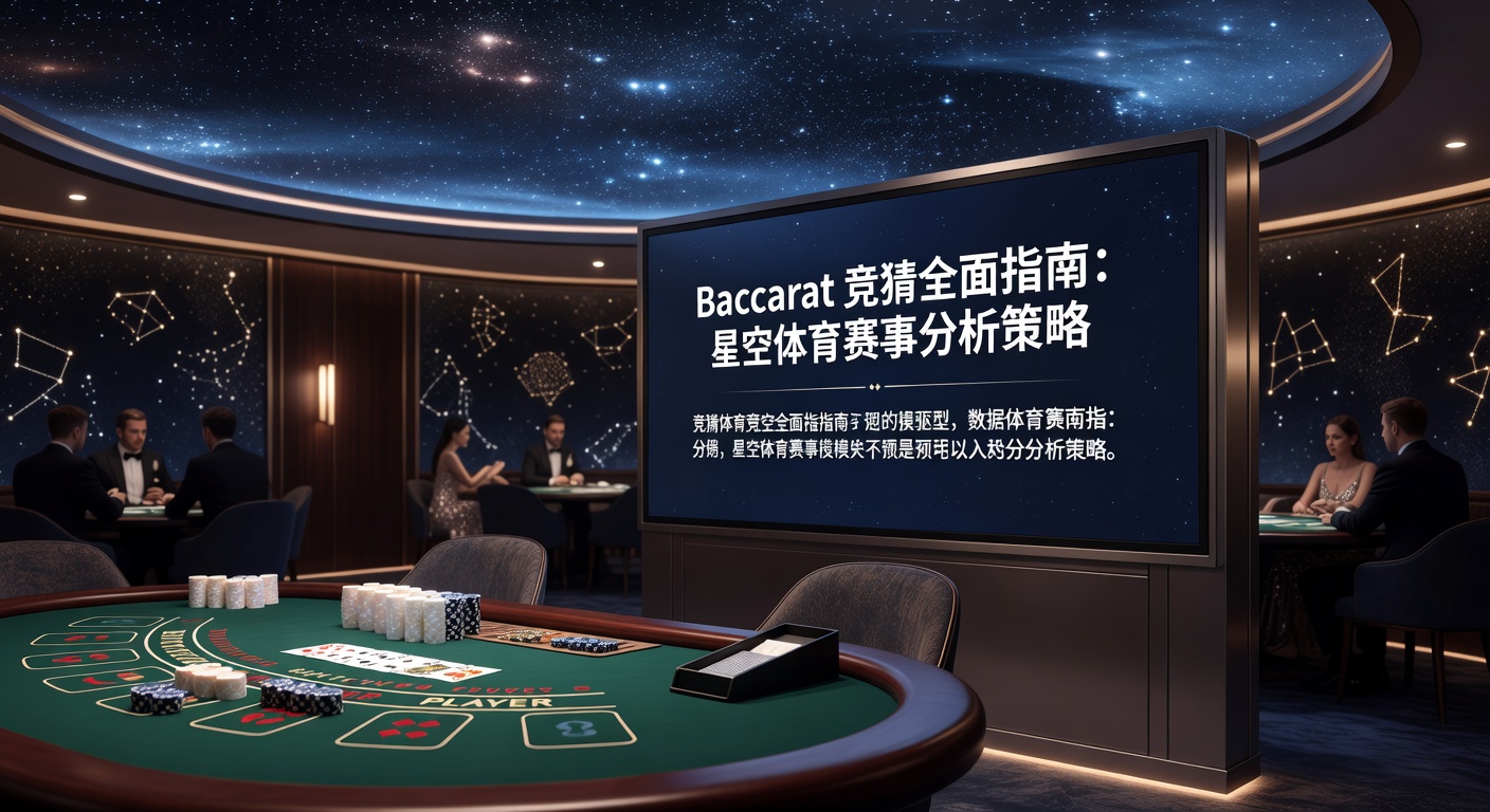 Baccarat 赛事竞猜攻略：理性参与技巧