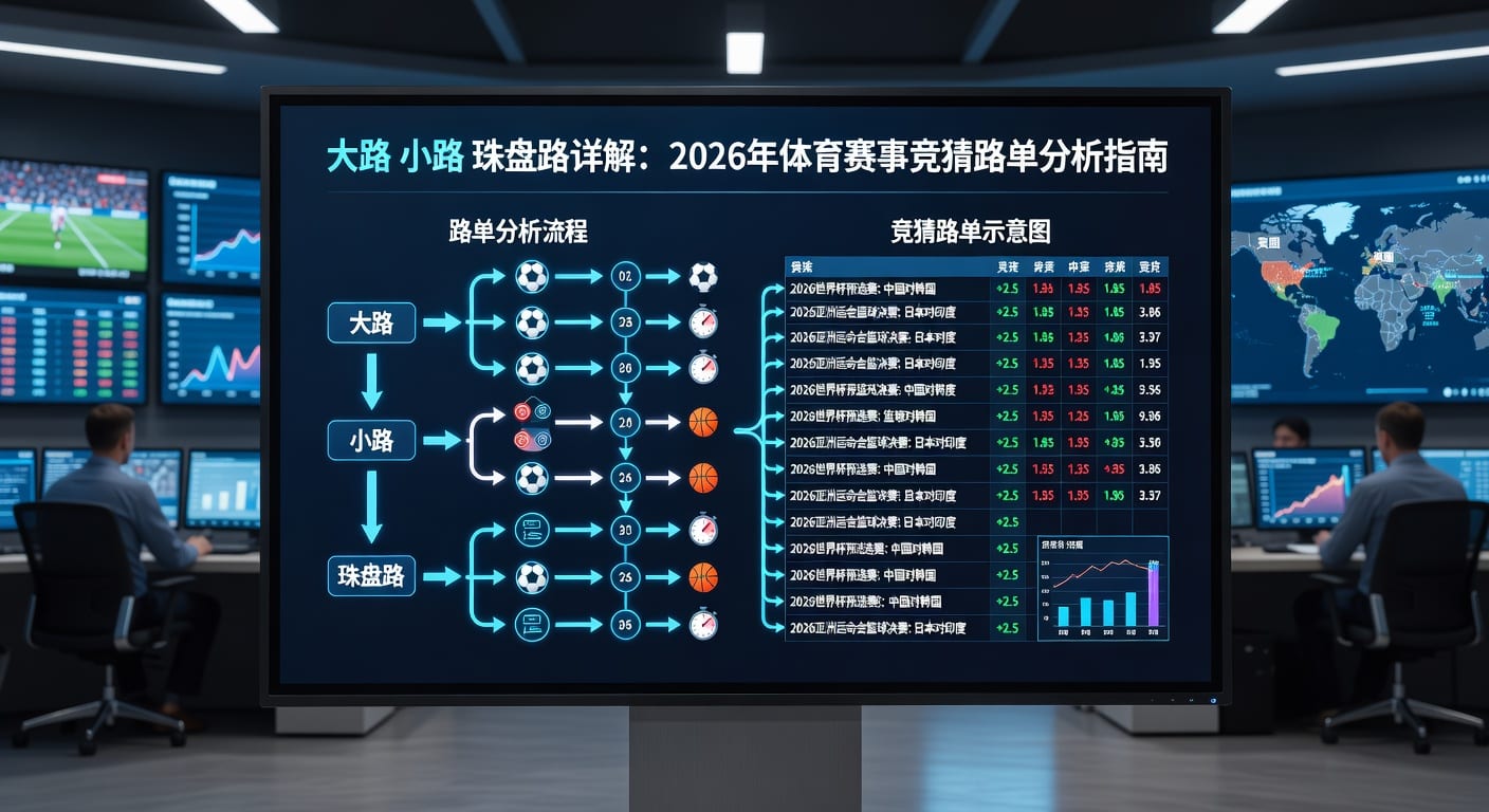 大路 小路 珠盘路详解：竞猜趋势必备工具