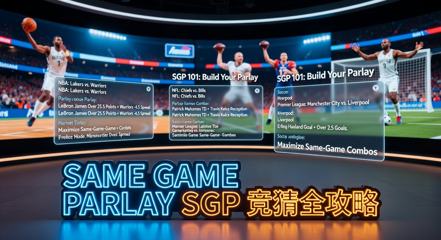 超级过关 Same Game Parlay SGP 玩法详解