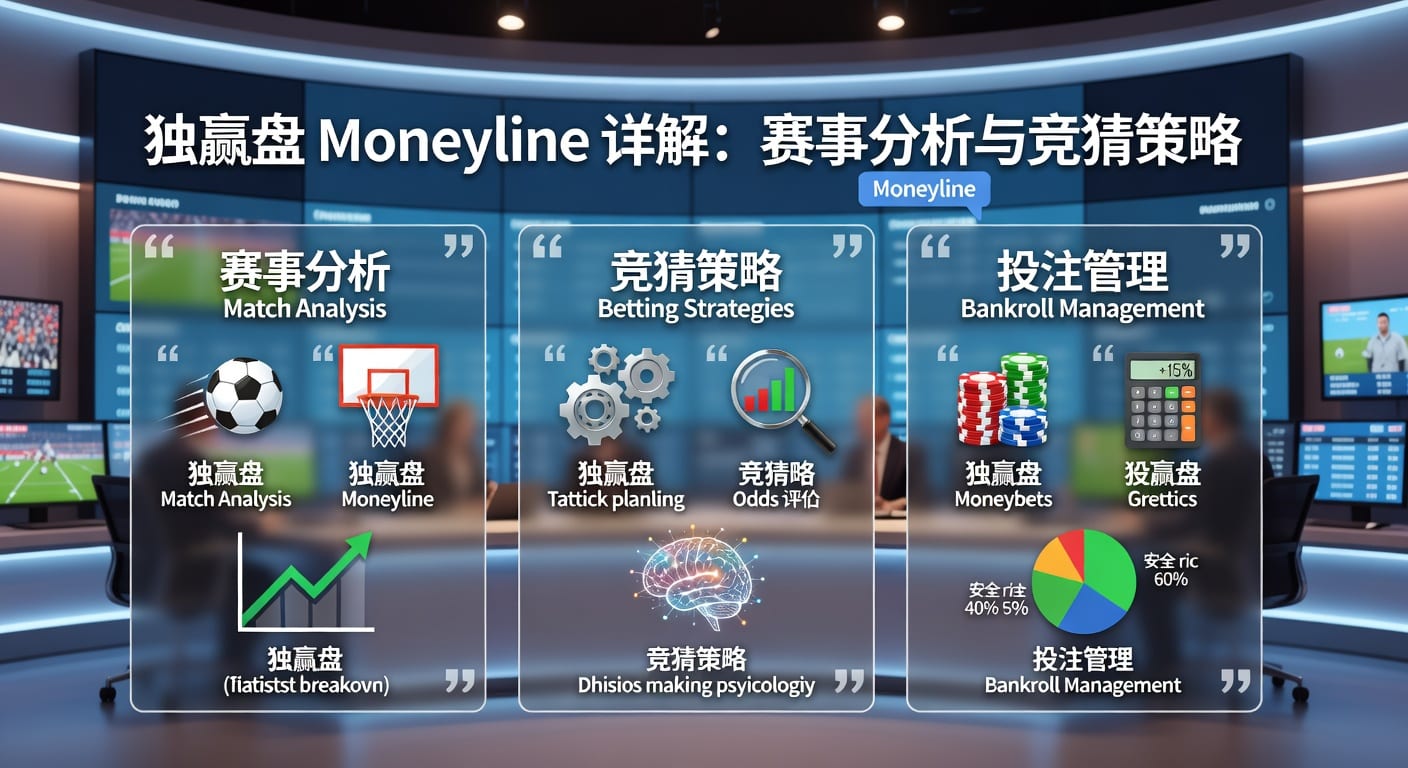 1X2独赢Moneyline竞猜指南